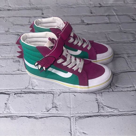 VANS DINO SK8-HI RE KID'S SHOES Size 1 - Picture 4 of 8